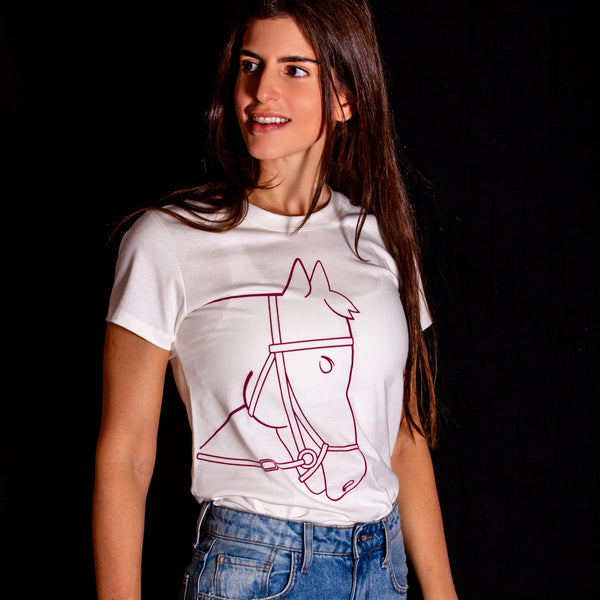 Camiseta "horse bridle" | off