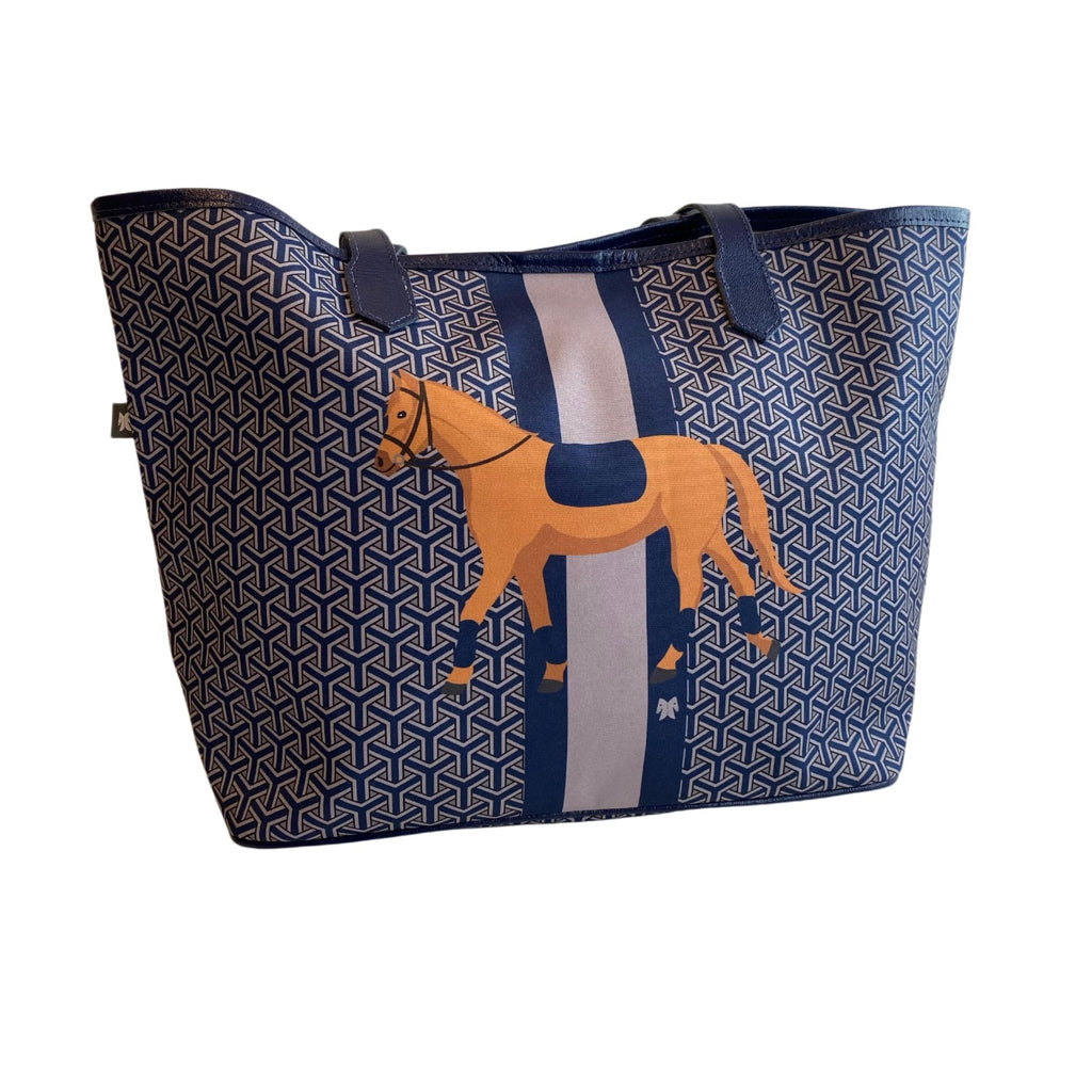 Bolsa classic | cavalo azul