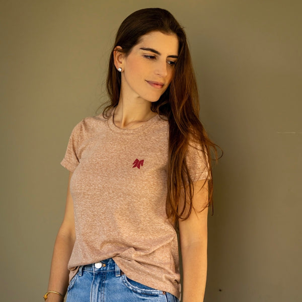 Camiseta HORSES arco | vinho