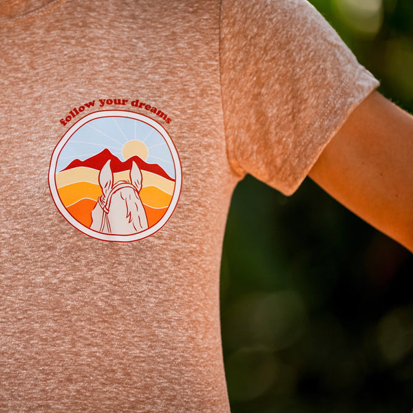 Camiseta "Follow your dreams"