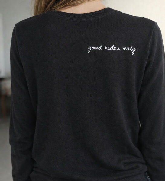 Tricot Cavalos Good Rides | Preto