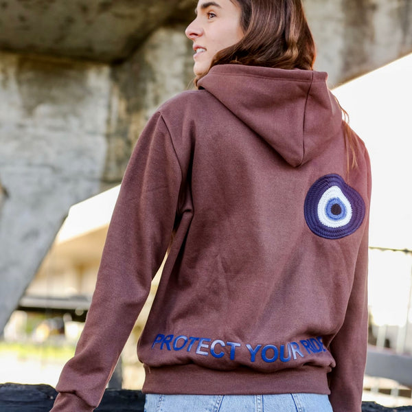 Moletom hoodie brownie