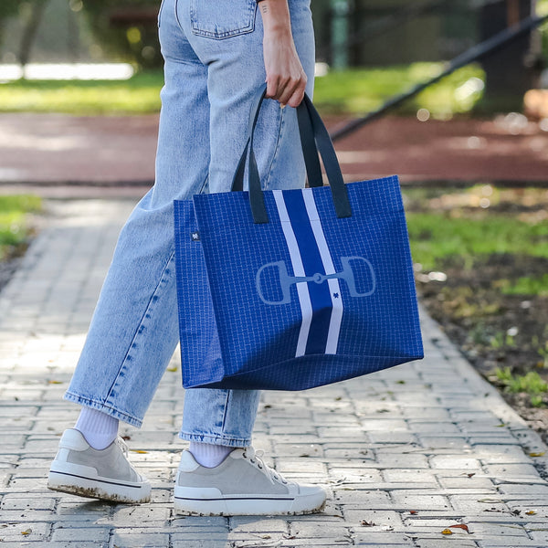 Bolsa square | bridões azul