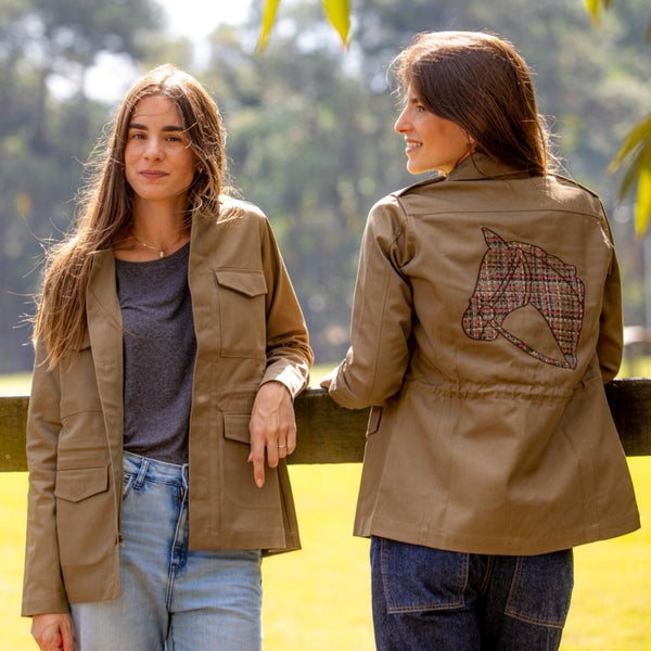 Parka Bordada