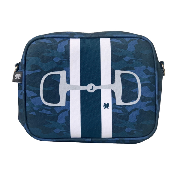 Bolsa tira-colo | bridão camuflada azul