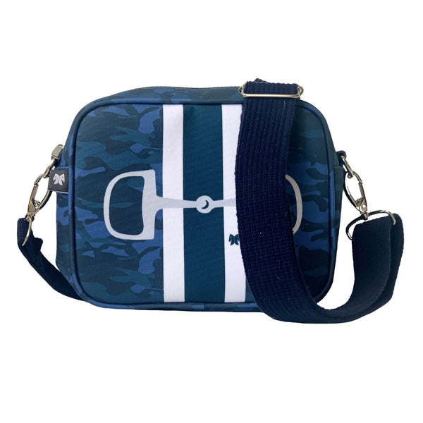 Bolsa tira-colo | bridão camuflada azul