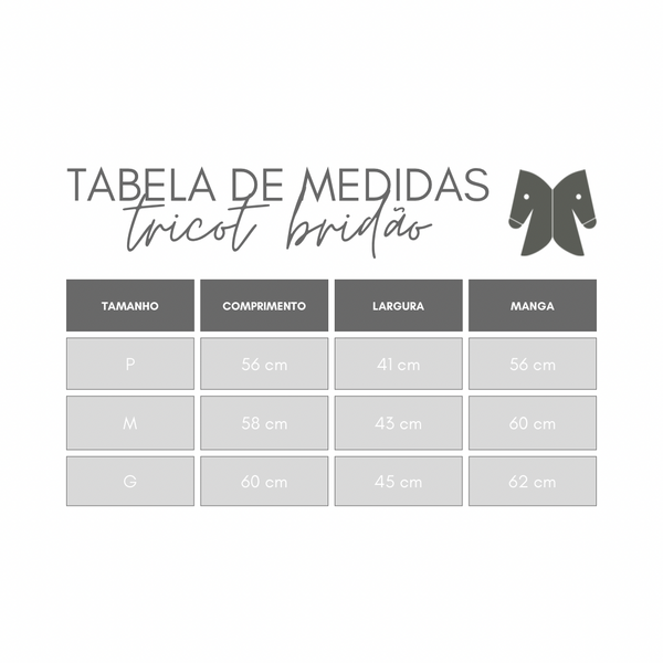 Tricot "bridão" | preto + off white