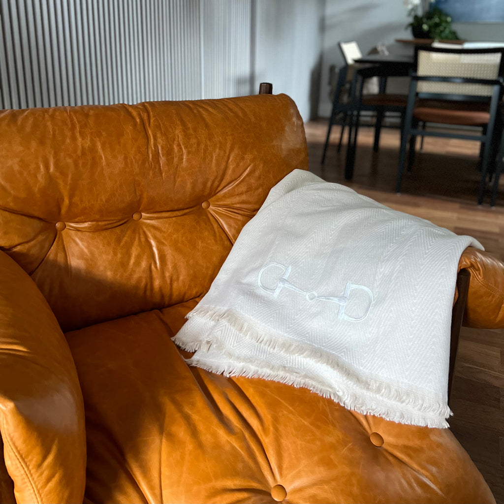 Manta sofá Off-White | bridão